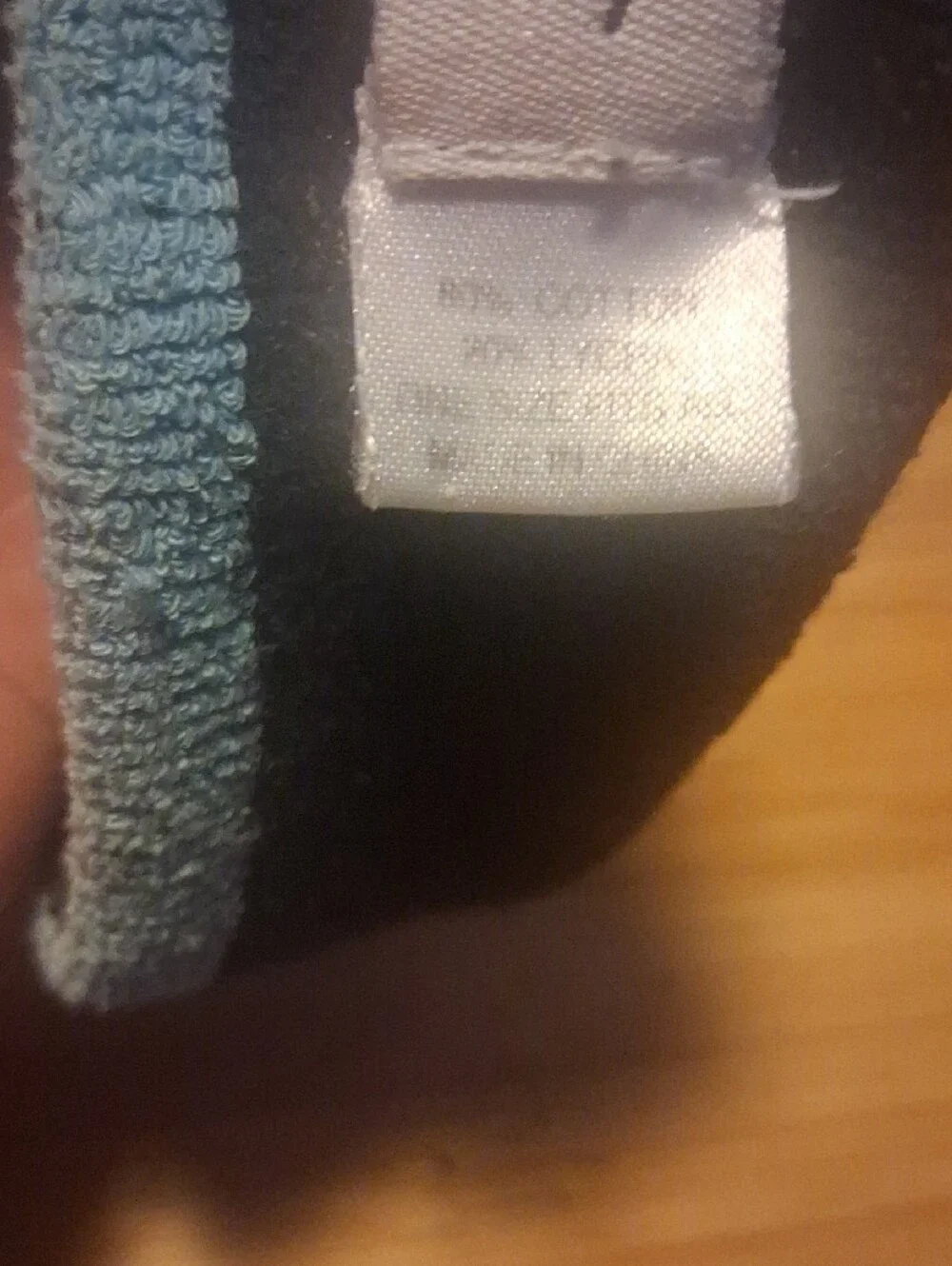 Ben Sherman Blue Terrycloth Visor with Light Blue Trim